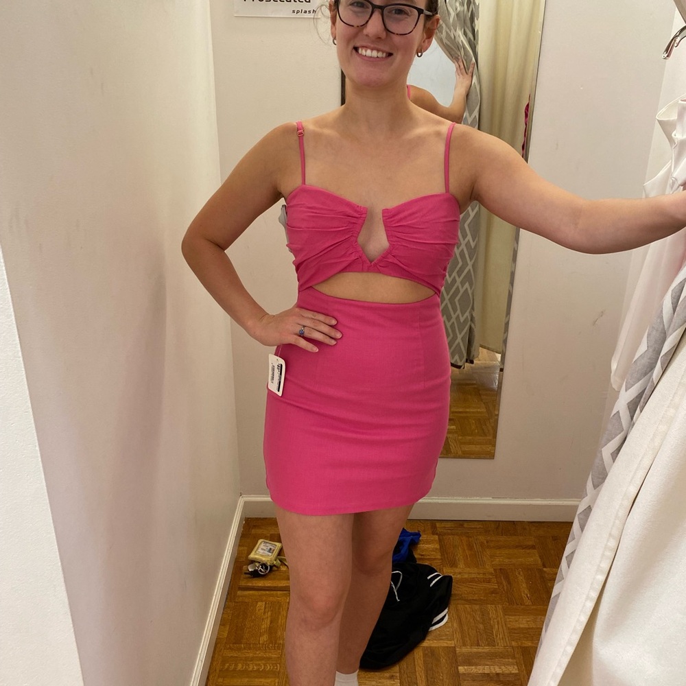 Pink Mini Dress - Picture 3 of 4